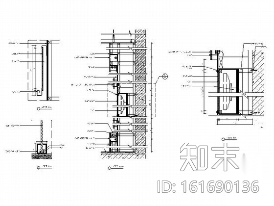 [深圳]某知名企业展厅室内装修图cad施工图下载【ID:161690136】