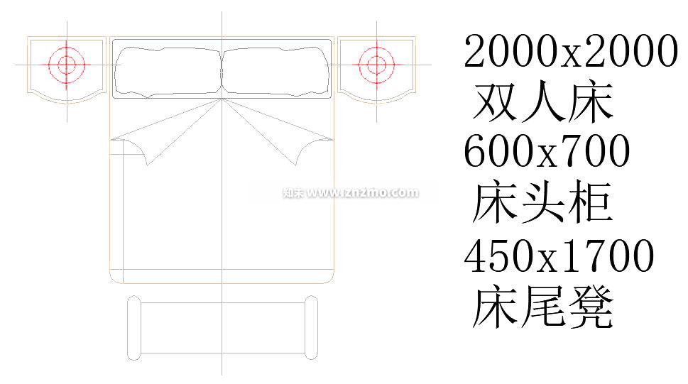 床头柜cad施工图下载【ID:175342116】