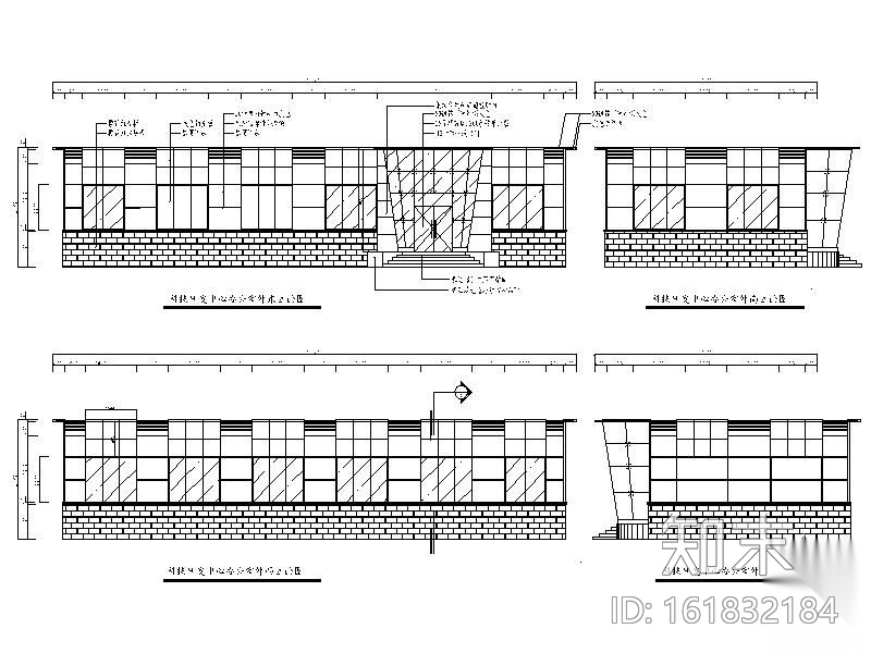 科技研发中心办公空间装修图cad施工图下载【ID:161832184】