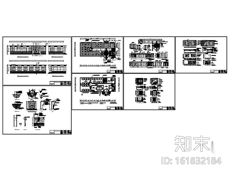 科技研发中心办公空间装修图cad施工图下载【ID:161832184】