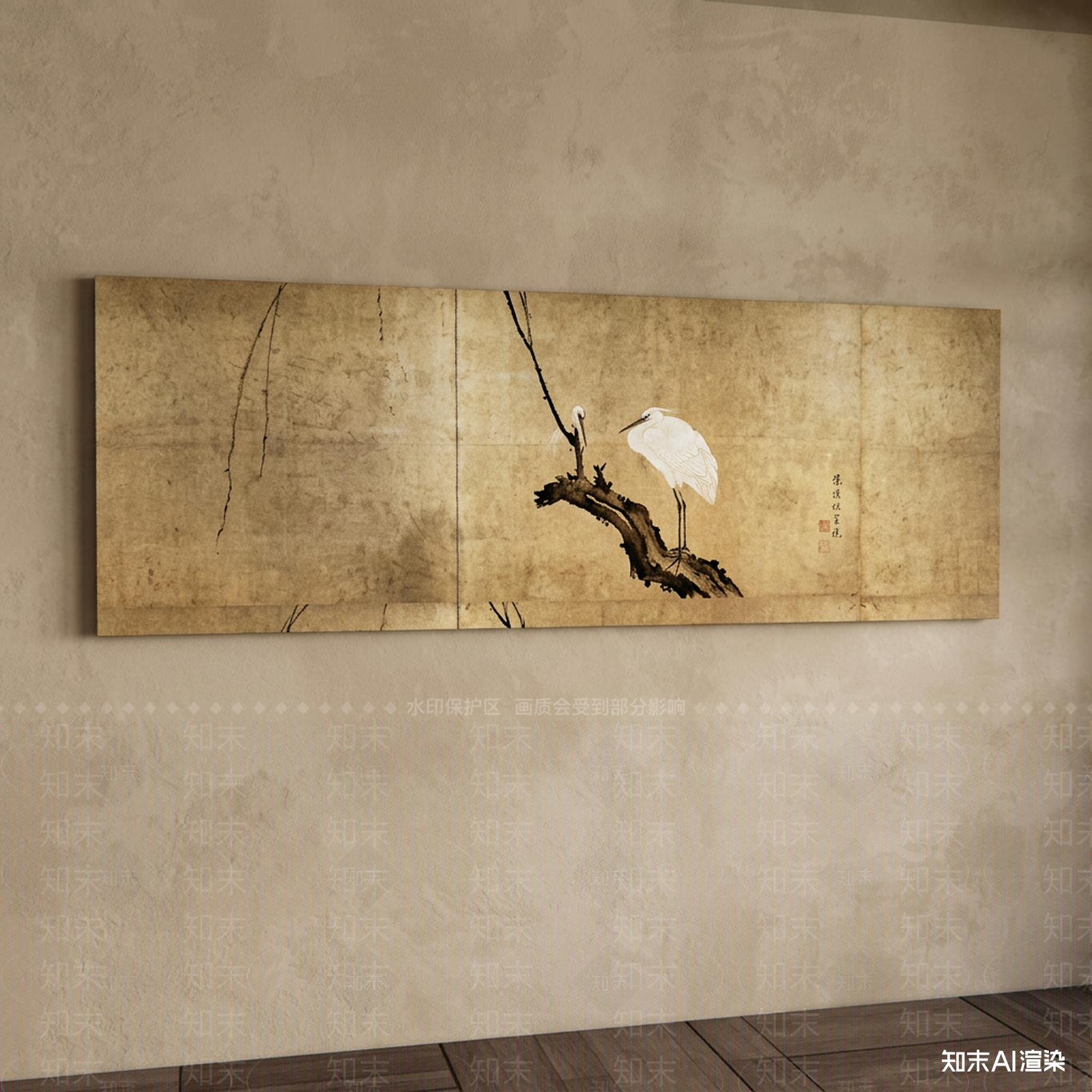 艺术挂画挂画SU模型下载【ID:1227439442】