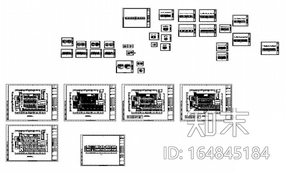 某火锅城设计施工图施工图下载【ID:164845184】
