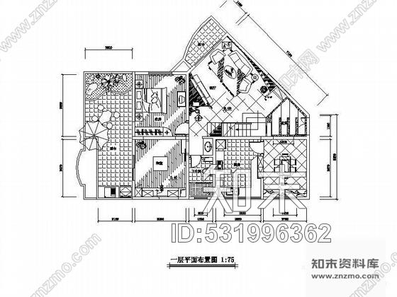 施工图某两层别墅装修图cad施工图下载【ID:531996362】