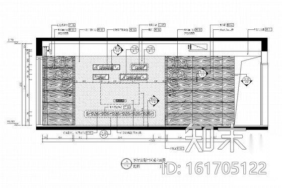 [广州]高档公寓式管理商住楼现代风格两居室装修图cad施工图下载【ID:161705122】