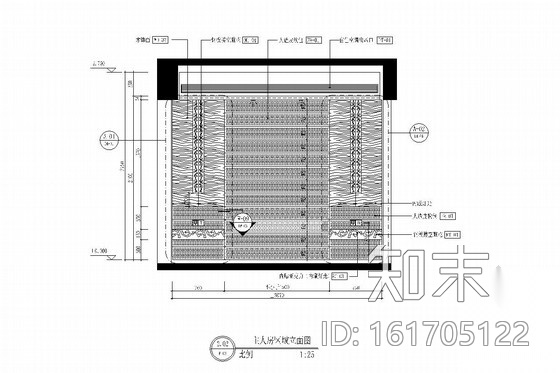 [广州]高档公寓式管理商住楼现代风格两居室装修图cad施工图下载【ID:161705122】
