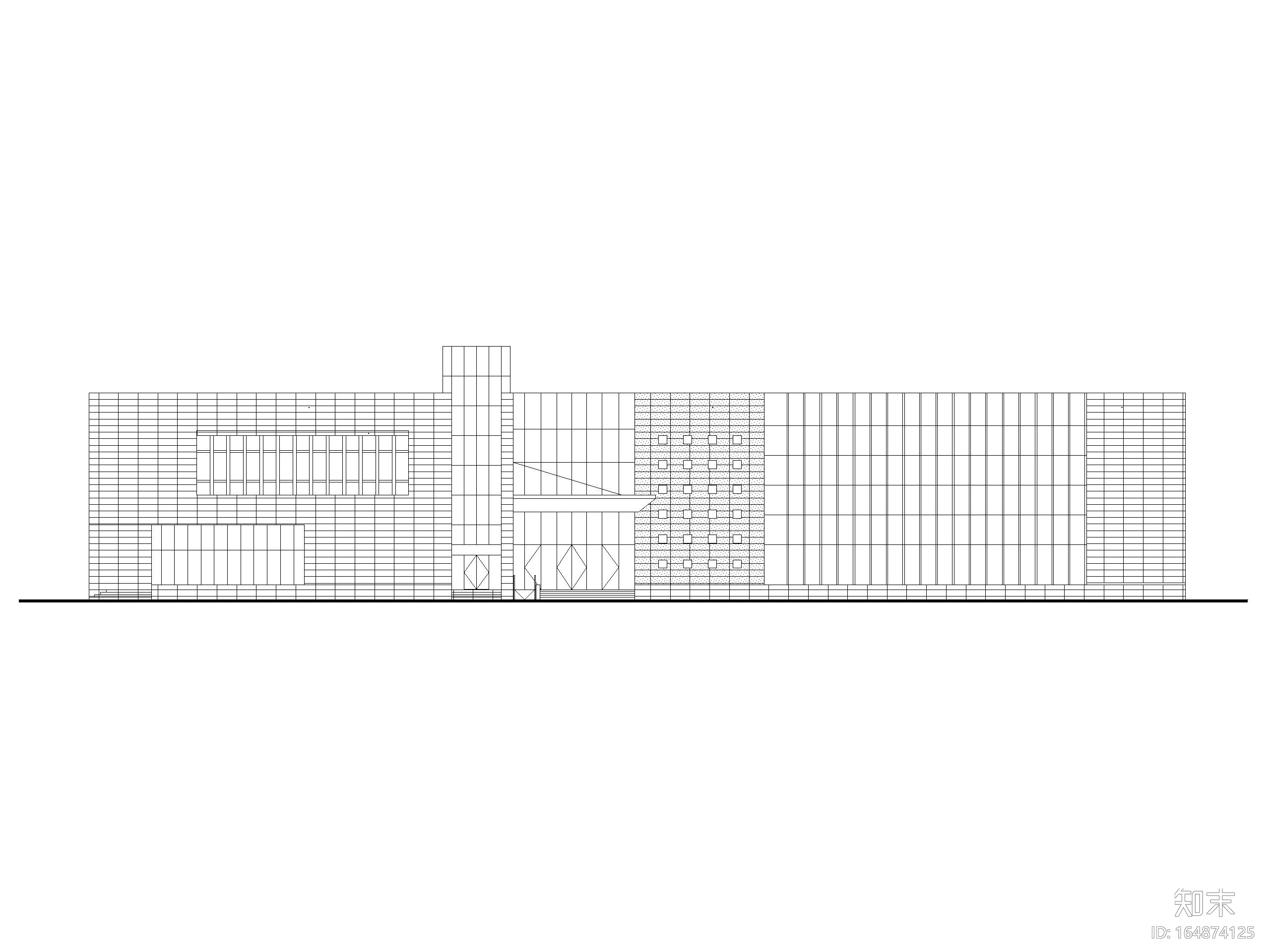 [福建]二层框架结构展示馆建筑施工图cad施工图下载【ID:164874125】