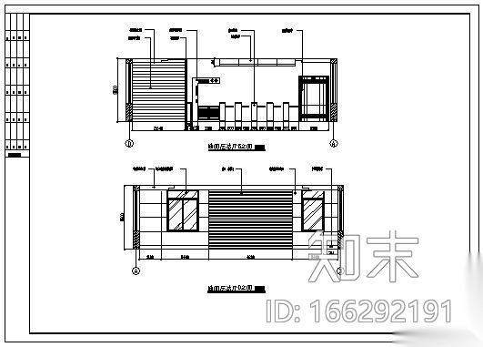 轻轨车站装修图cad施工图下载【ID:166292191】