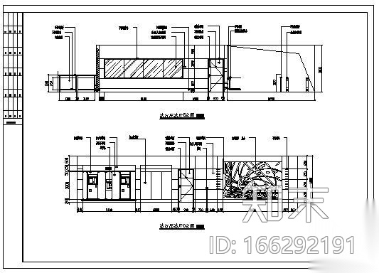 轻轨车站装修图cad施工图下载【ID:166292191】