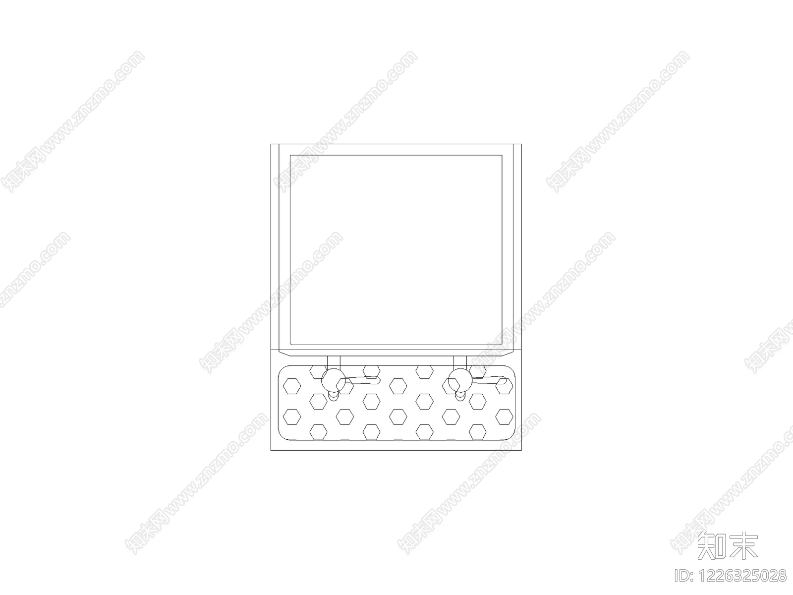 桌子CAD图纸