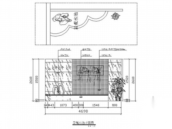 450平米复古小资鱼火锅餐厅施工图（含高清效果图）施工图下载【ID:160708150】