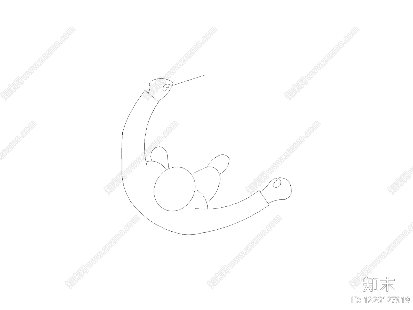 人物cad施工图下载【ID:1226127919】