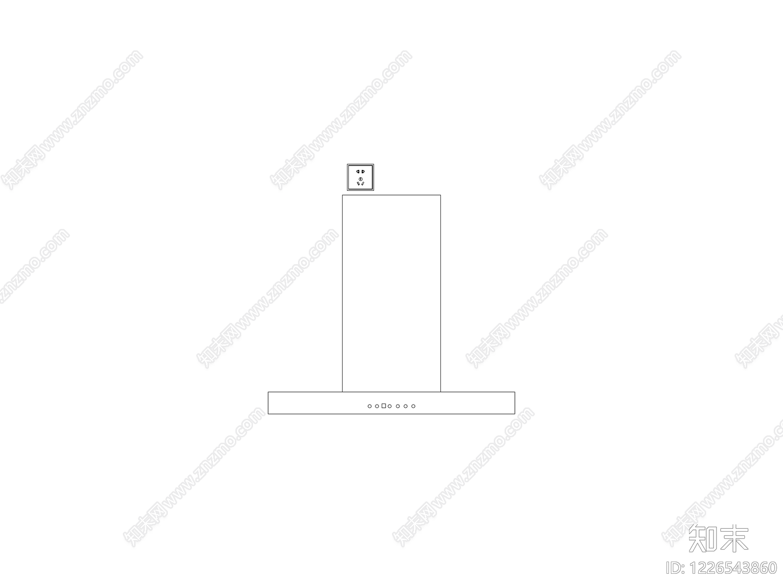 厨房设施CAD图纸