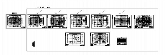 某独栋二十层商住大厦建筑施工图（带电梯）cad施工图下载【ID:167356154】