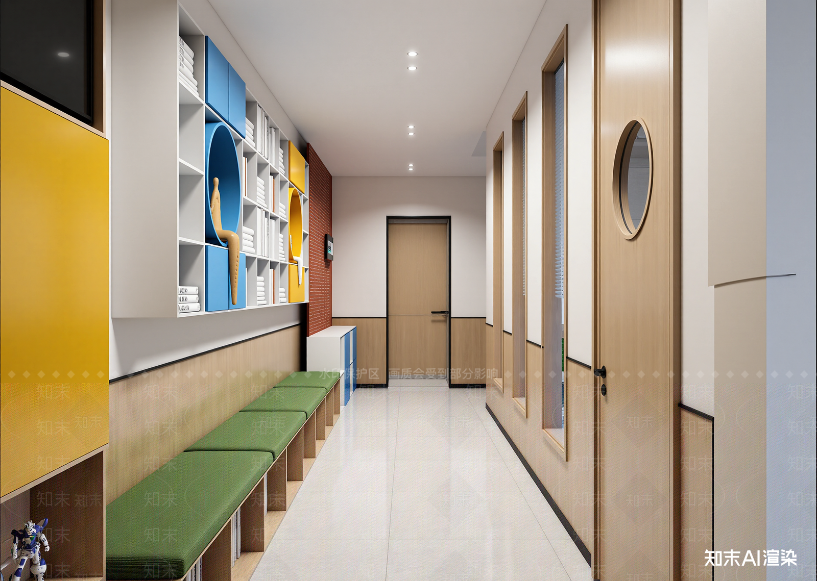 现代走廊3D模型下载【ID:1215197591】