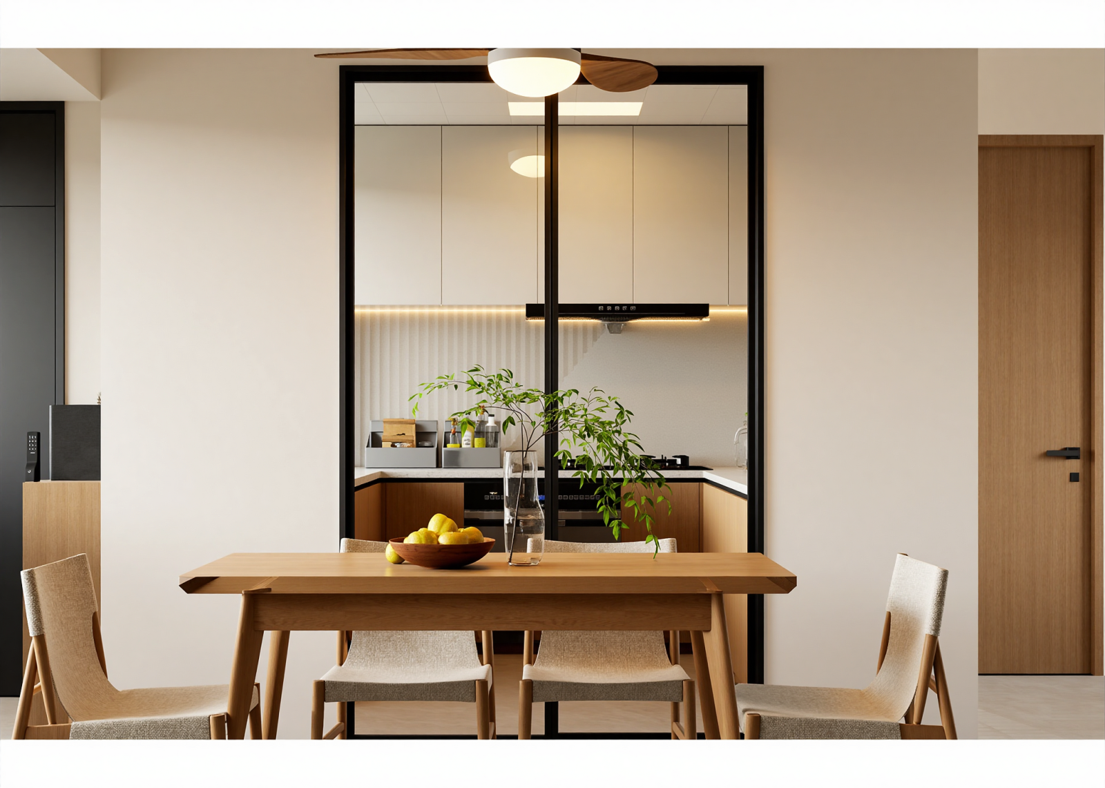 北欧家居餐厅3D模型下载【ID:1214697185】