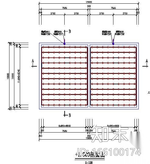 生活污水SBR反应池800吨cad施工图下载【ID:166100174】