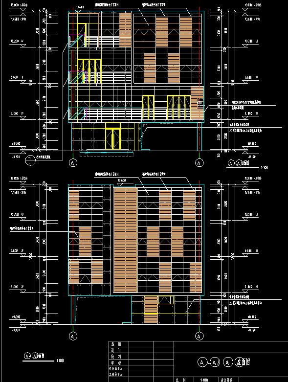 二层别墅山水怡人建筑设计（包含CAD）施工图下载【ID:149870107】