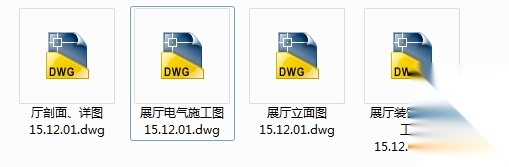 [常州]新区中心区域某科技技术展厅室内设计施工图施工图下载【ID:160407158】