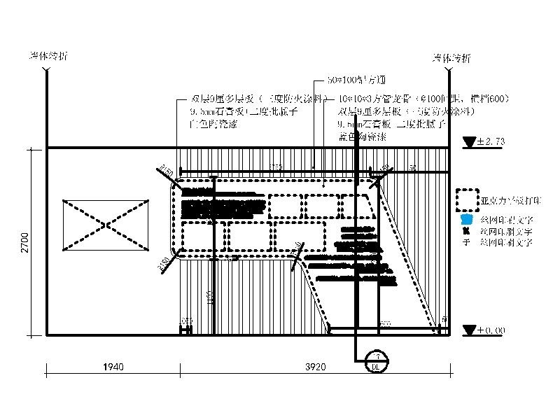 [常州]新区中心区域某科技技术展厅室内设计施工图施工图下载【ID:160407158】