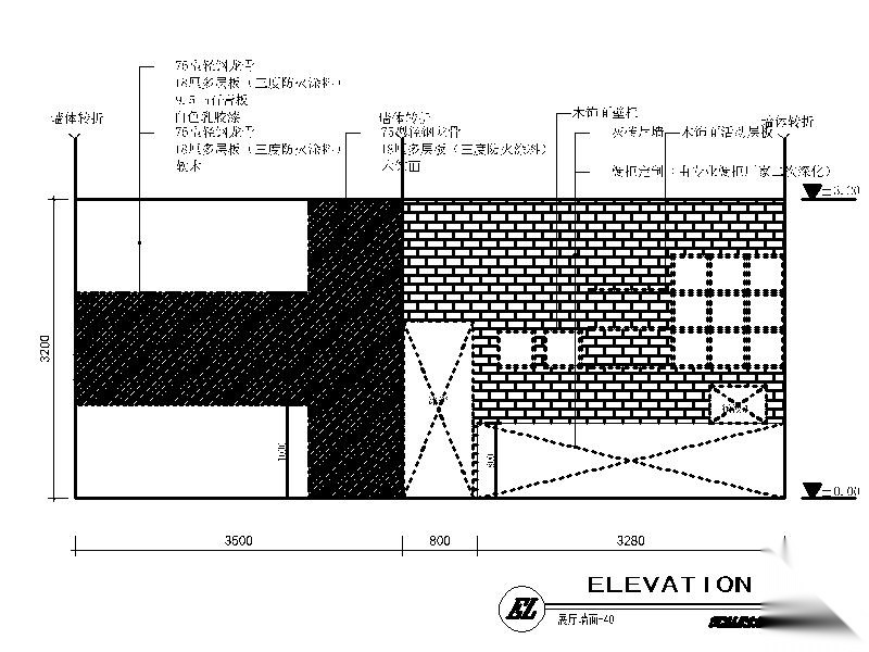 [常州]新区中心区域某科技技术展厅室内设计施工图施工图下载【ID:160407158】