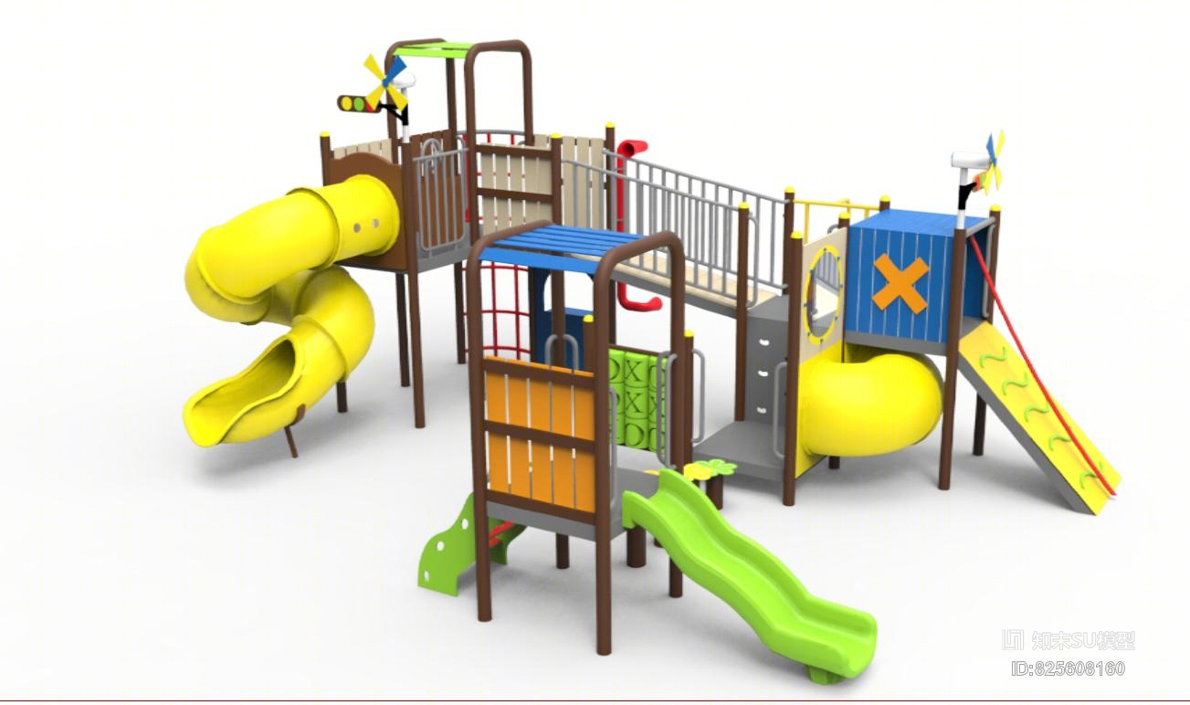 游乐设施SU模型下载【ID:825608160】