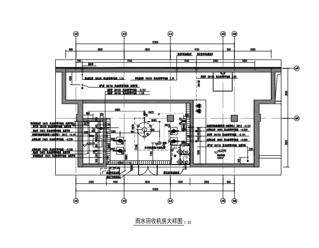 珠海33层大型超高层居住小区给排水全套施工图cad施工图下载【ID:165962120】