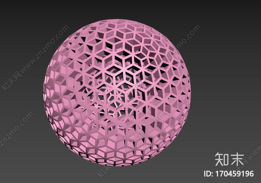 菱形球体3d打印模型下载【ID:170459196】