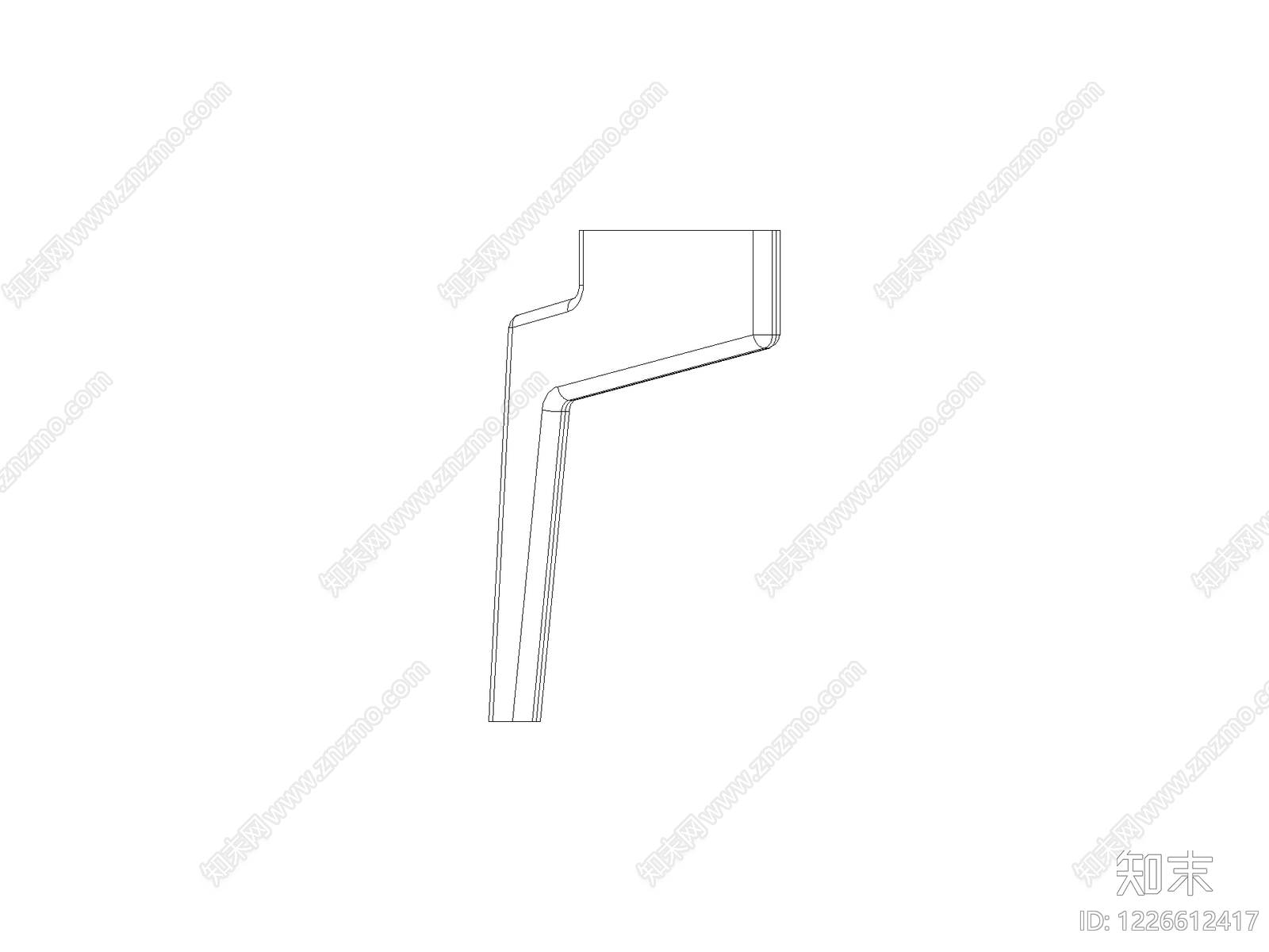 现代装饰线条CAD图纸