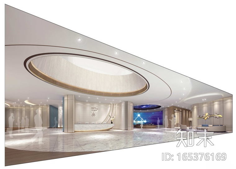 [广东]梁志天珠海华发·峰景湾销售中心CAD施工图cad施工图下载【ID:165376169】