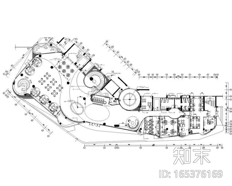 [广东]梁志天珠海华发·峰景湾销售中心CAD施工图cad施工图下载【ID:165376169】