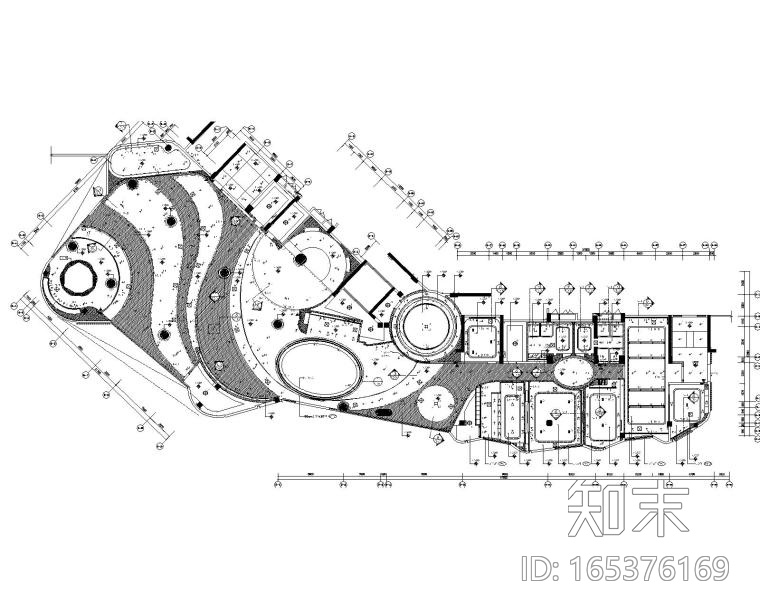[广东]梁志天珠海华发·峰景湾销售中心CAD施工图cad施工图下载【ID:165376169】