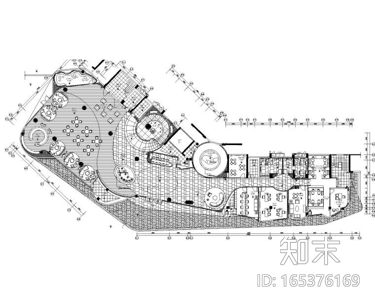 [广东]梁志天珠海华发·峰景湾销售中心CAD施工图cad施工图下载【ID:165376169】