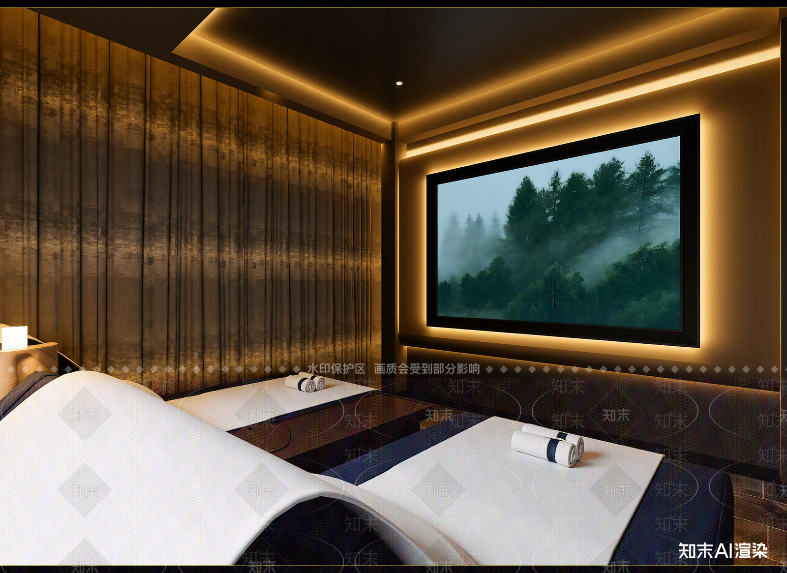 现代酒店客房3D模型下载【ID:1214987446】