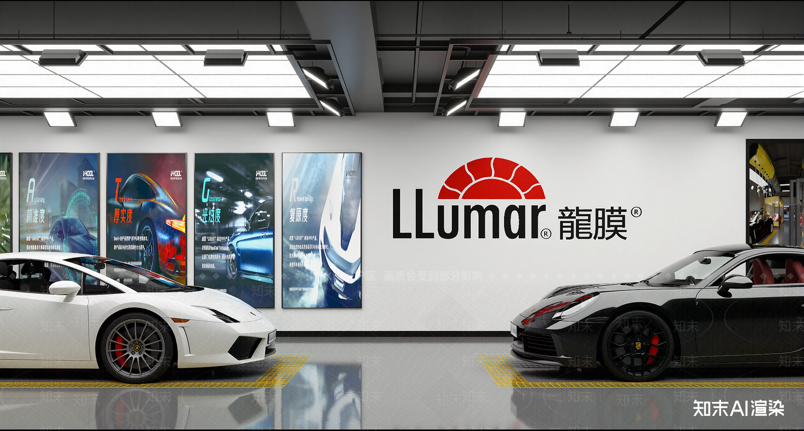 现代汽车展厅3D模型下载【ID:1214342868】