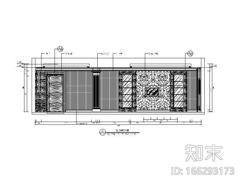 [福建]混搭风格检察院设计CAD施工图（含效果图）cad施工图下载【ID:166293173】