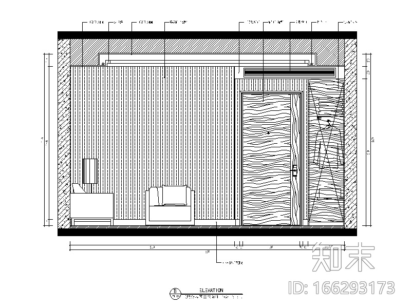 [福建]混搭风格检察院设计CAD施工图（含效果图）cad施工图下载【ID:166293173】