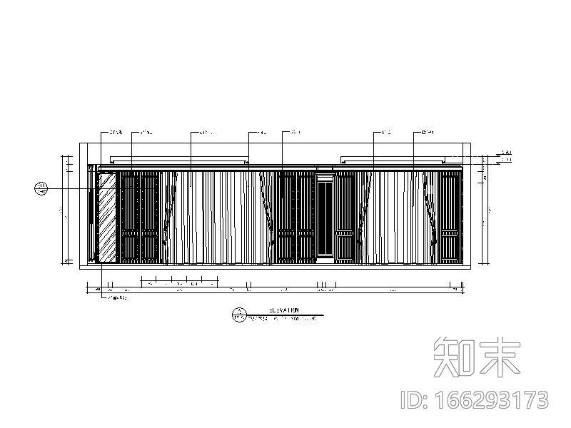 [福建]混搭风格检察院设计CAD施工图（含效果图）cad施工图下载【ID:166293173】