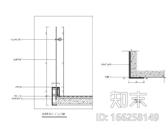 别墅楼梯间详图cad施工图下载【ID:166258149】