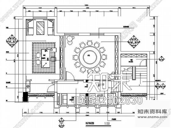 施工图某办公楼装饰施工图cad施工图下载【ID:532102830】