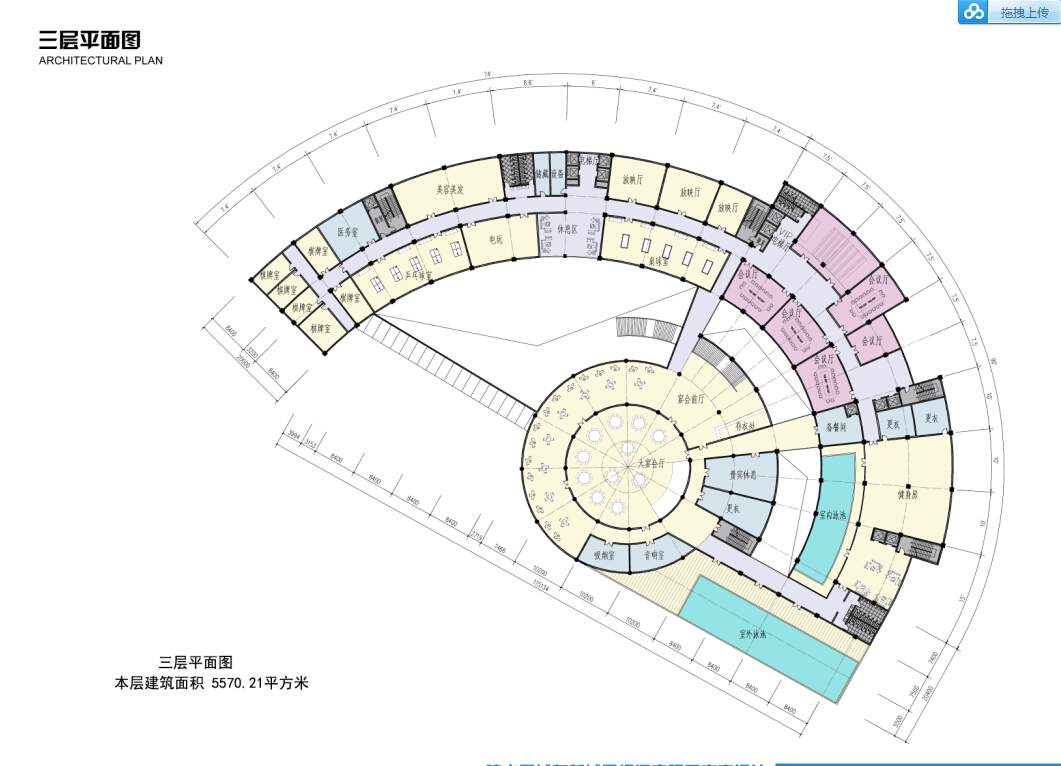 [浙江]五星级酒店及休闲娱乐购物中心设计方案文本（1...cad施工图下载【ID:167239199】