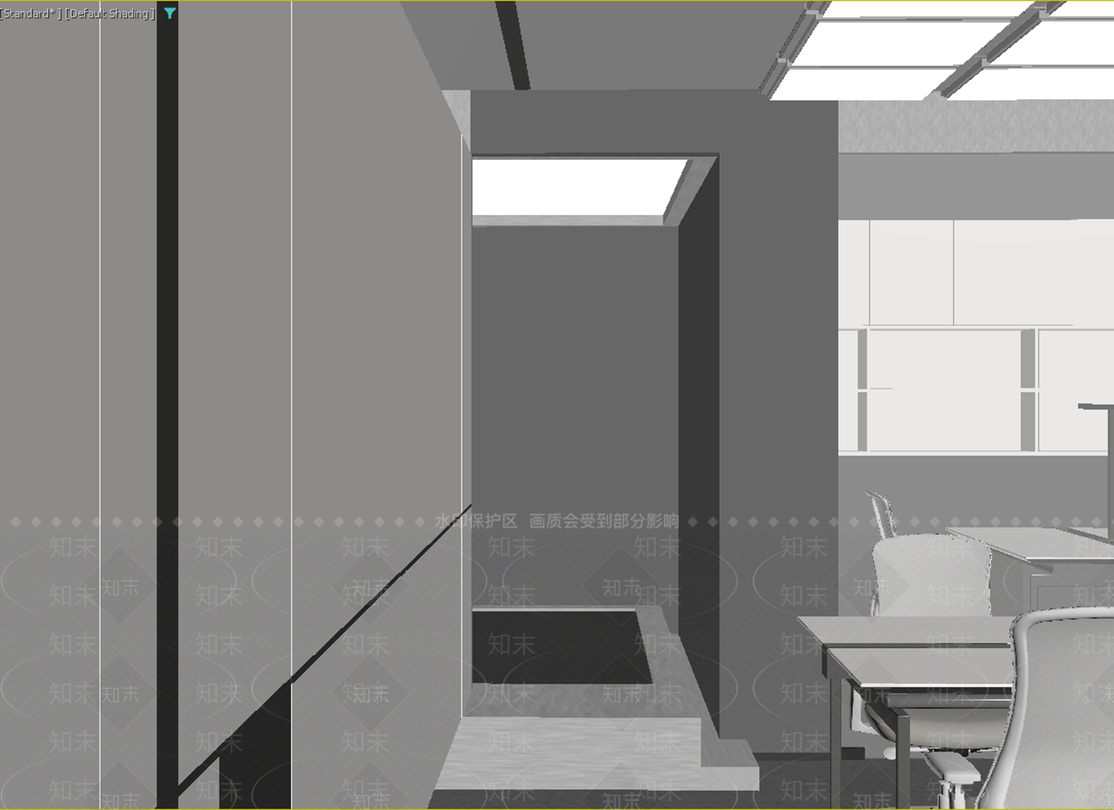 工业办公区3D模型下载【ID:1214841630】