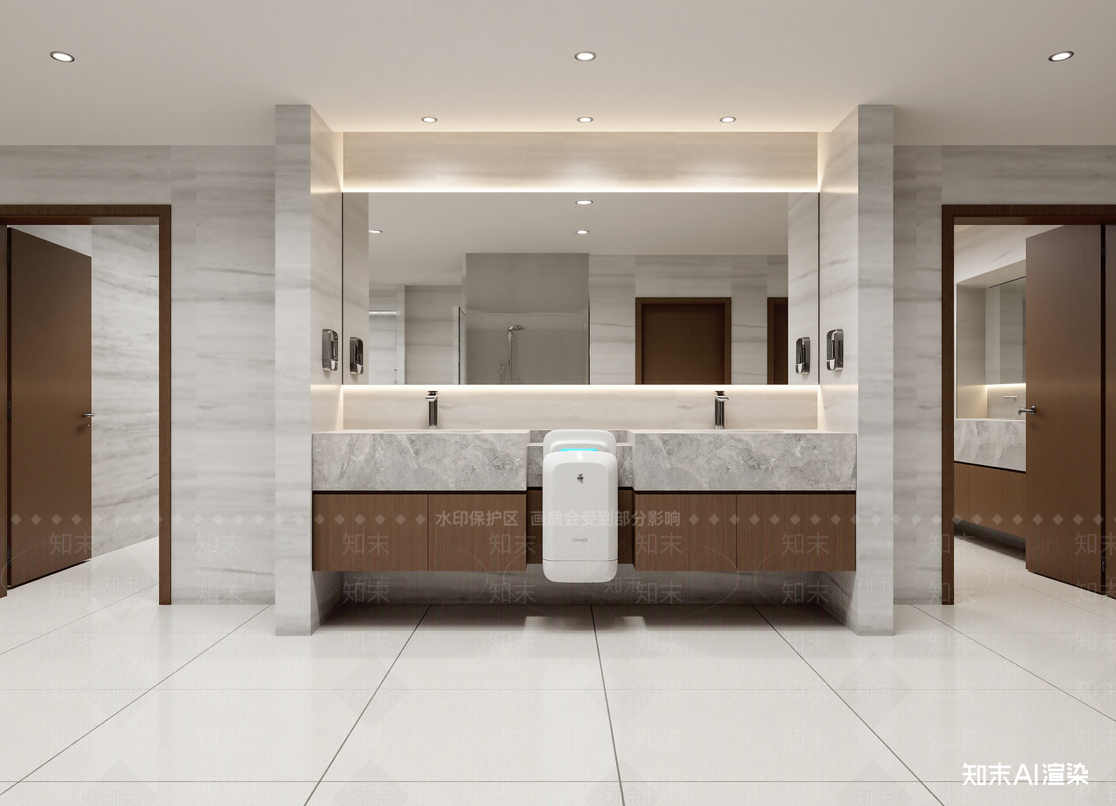 现代酒店卫生间3D模型下载【ID:1214730141】