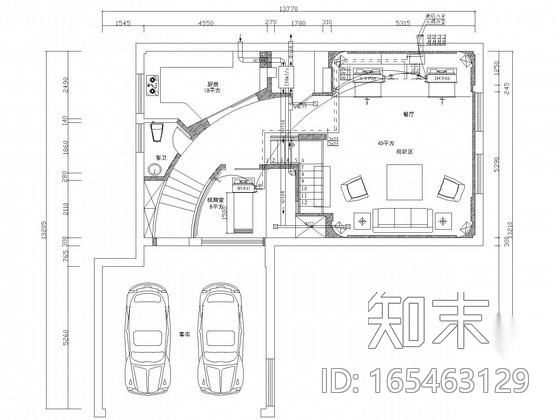 小型别墅暖通空调系统设计施工图（地源热泵）施工图下载【ID:165463129】