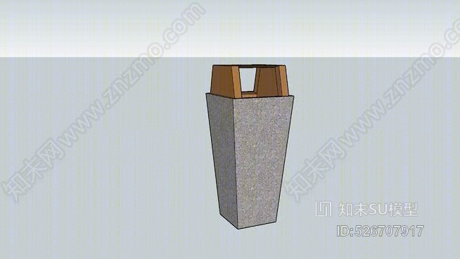 垃圾桶SU模型下载【ID:526707917】