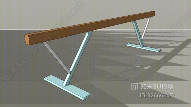 体操横梁SU模型下载【ID:926666073】