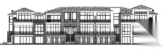 丹堤A区1号楼建筑施工图cad施工图下载【ID:149903177】