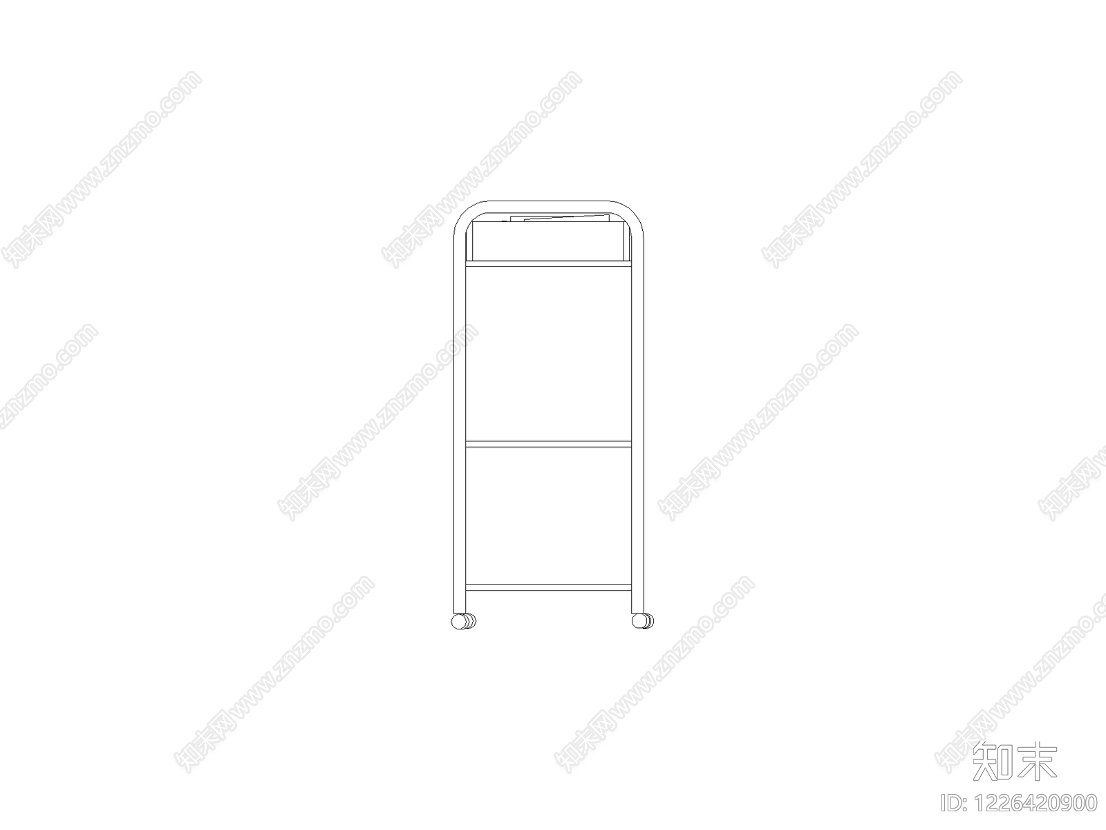 柜子cad施工图下载【ID:1226420900】