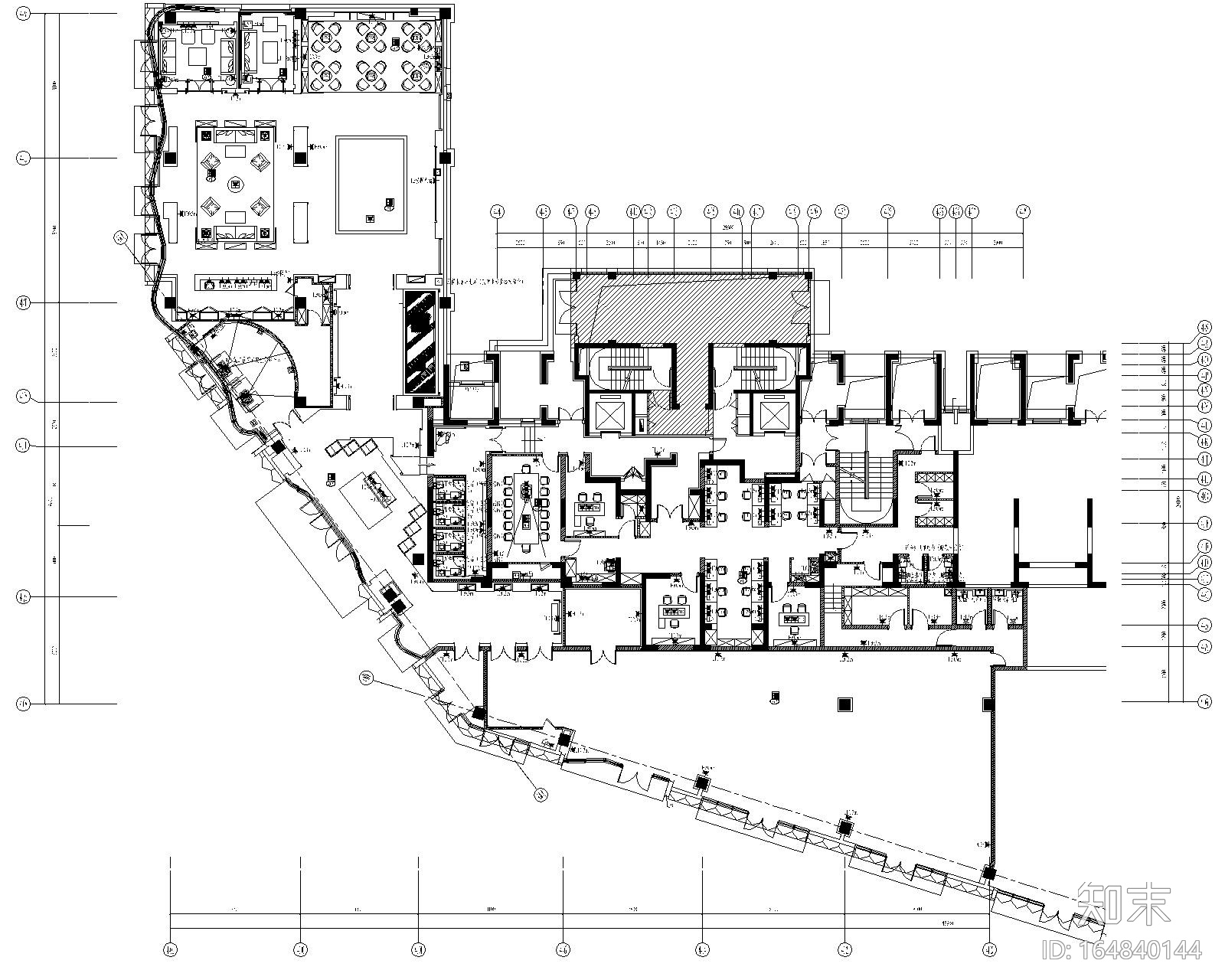 [上海]集艾设计G&A-海珀黄浦中式风格售楼处设计方案+施工图cad施工图下载【ID:164840144】