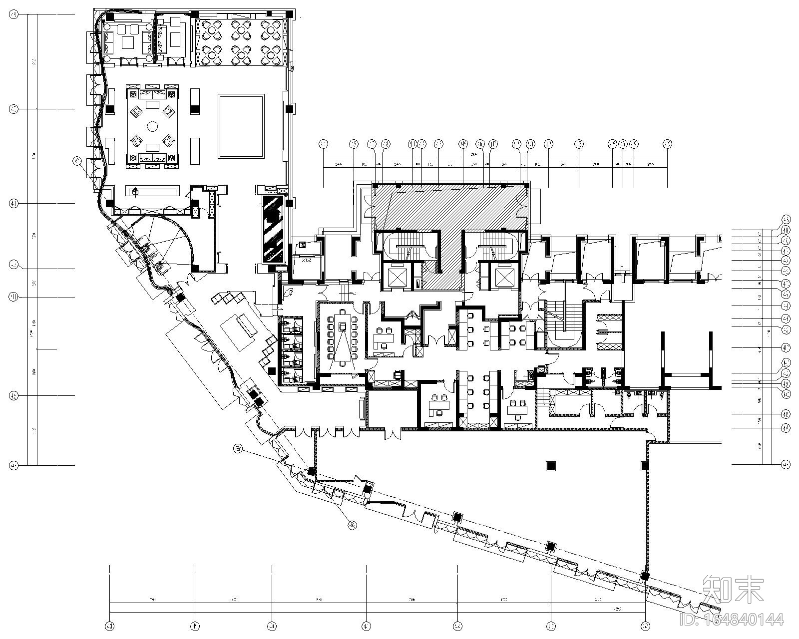 [上海]集艾设计G&A-海珀黄浦中式风格售楼处设计方案+施工图cad施工图下载【ID:164840144】