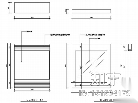 [河南]产品质量行政部门现代文化展厅室内装修施工图（含...cad施工图下载【ID:161694179】